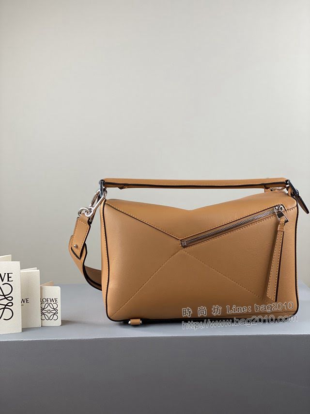 LOEWE包包 羅意威中號Low PUZZLE拼接手提斜挎包 10179  tcl1268